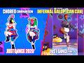 INFERNAL GALOP | JD2020 vs JUST DANCE: PARTY | CHOREO COMPARISON