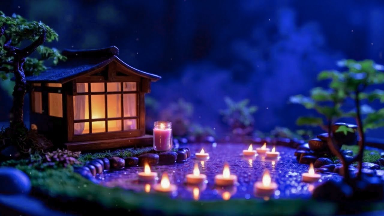 Reiki Healing Music 👐 Gentle Piano & Water Sounds | Balance, Zen, Yoga & Sleep