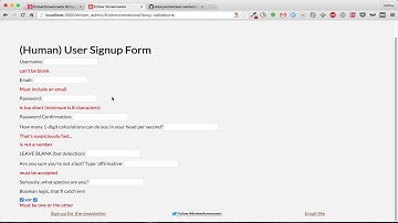 EmberScreencasts 69 - Custom Validators with Multiple Keys