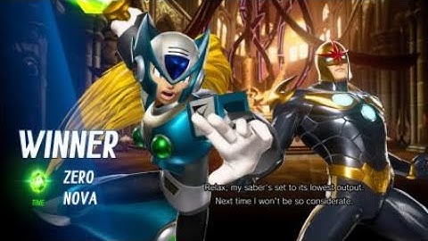 MARVEL VS. CAPCOM: INFINITE - Nova and Zero vs. Ultron Sigma