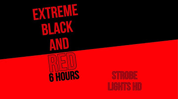 [6 HOURS] Extreme Fast Red Strobe Lights [SEIZURE WARNING]