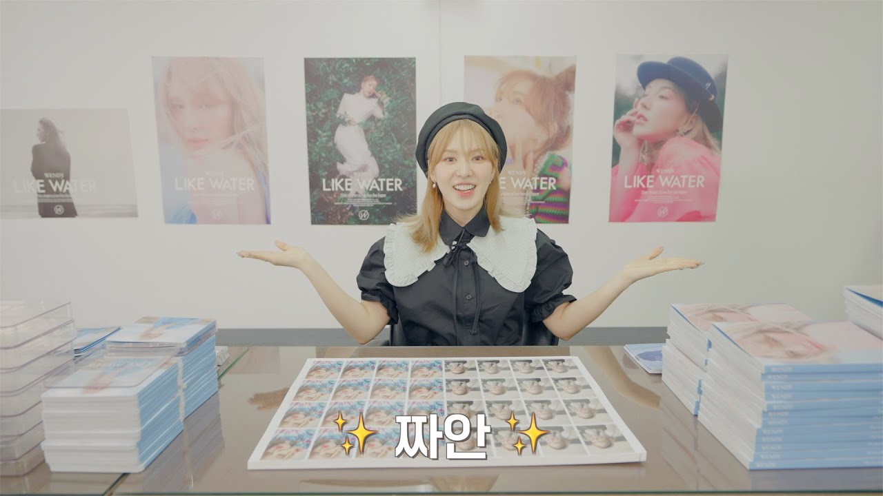 🎩웬디웡카와 포카공장🏭💙 ㅣ WENDY WONKA and Card Factory