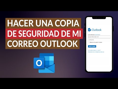 Cómo Hacer Una Copia de Seguridad de mi Correo Electronico Outlook - Hotmail