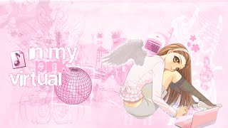in my pink virtual world ♬⋆.˚ ,  cute and soft cyber ambient music screenshot 2