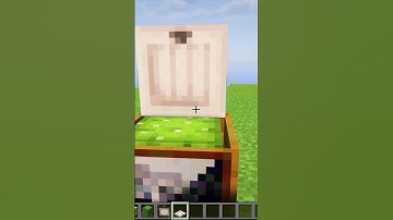 How to build working trash can in Minecraft