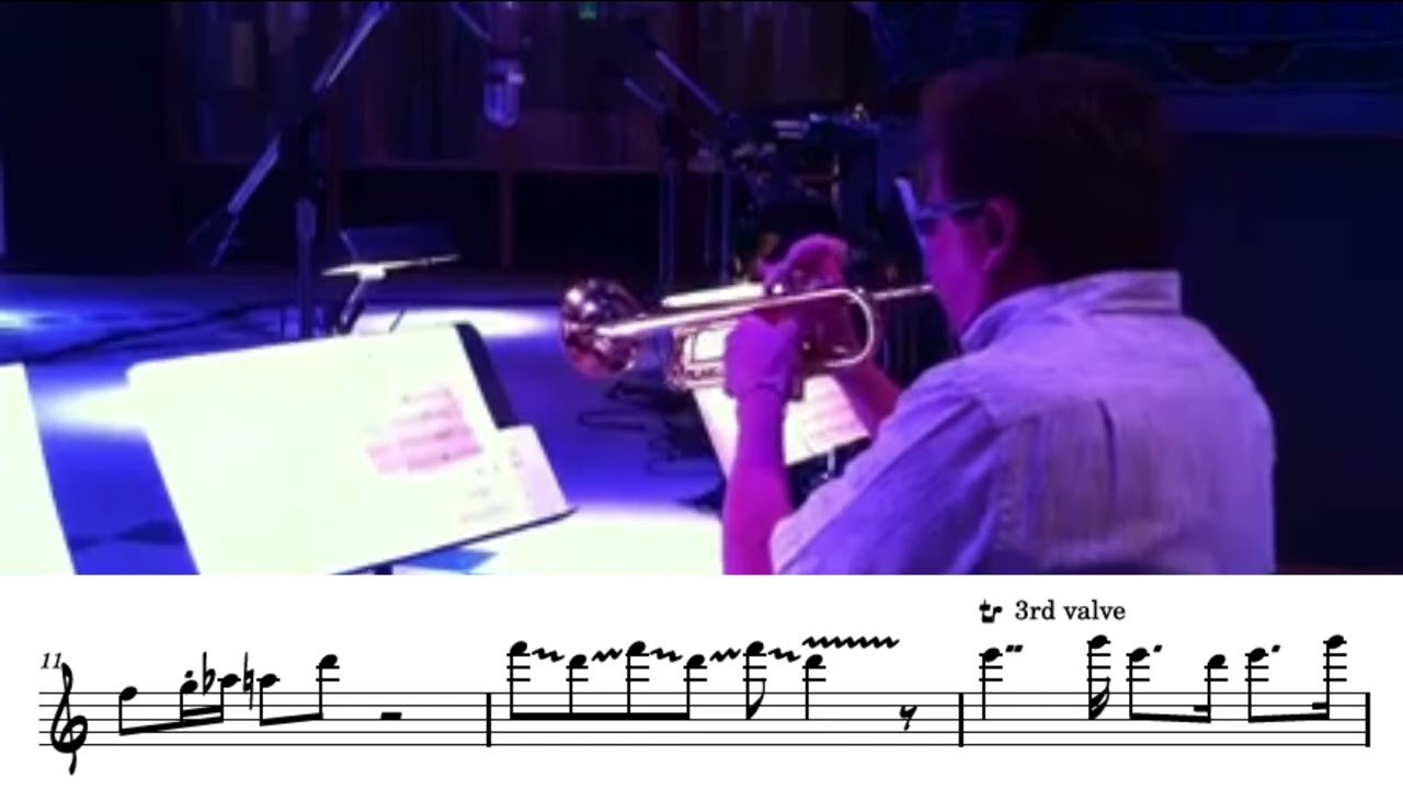 Wayne Bergeron Scooby Doo Overdub Transcription