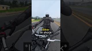 Biker’s Quick Move Saves Lives