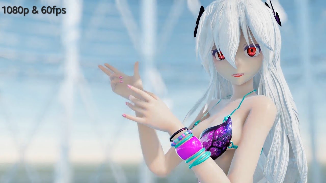 【MMD】MOMOLAND(모모랜드)  BAAM FULL 1080p 60fps「MMD弱音ハク」 Yowane Haku