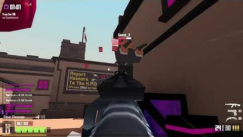 Krunker.io: Getting a nuke with the default settings!!