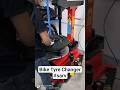 Bike Tyre Changer by SARV#BikeTyreChanger #GarageTools #2Wheeler #TyreChanger #MotorbikeService
