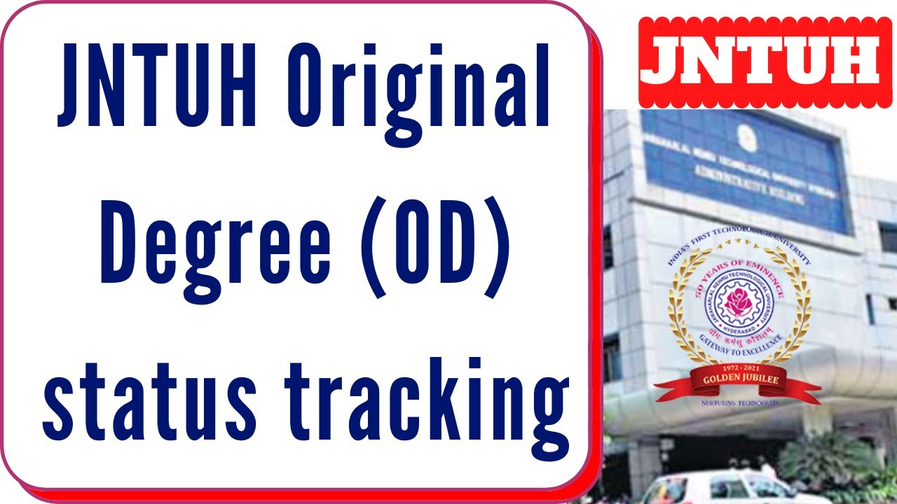 Jntuh od track