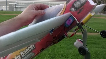 MS Composite Blade Dancer EPP Foamy Plane Crash 9/1/2008