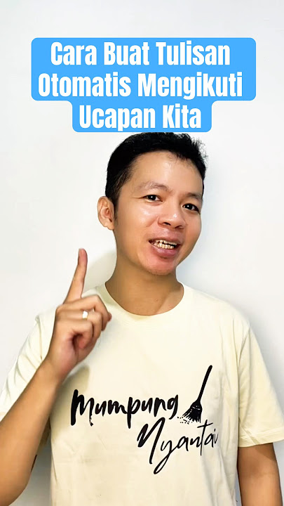 Cara Membuat Tulisan Otomatis Mengikuti Ucapan Kita | Cara Buat Lirik Otomatis di Video