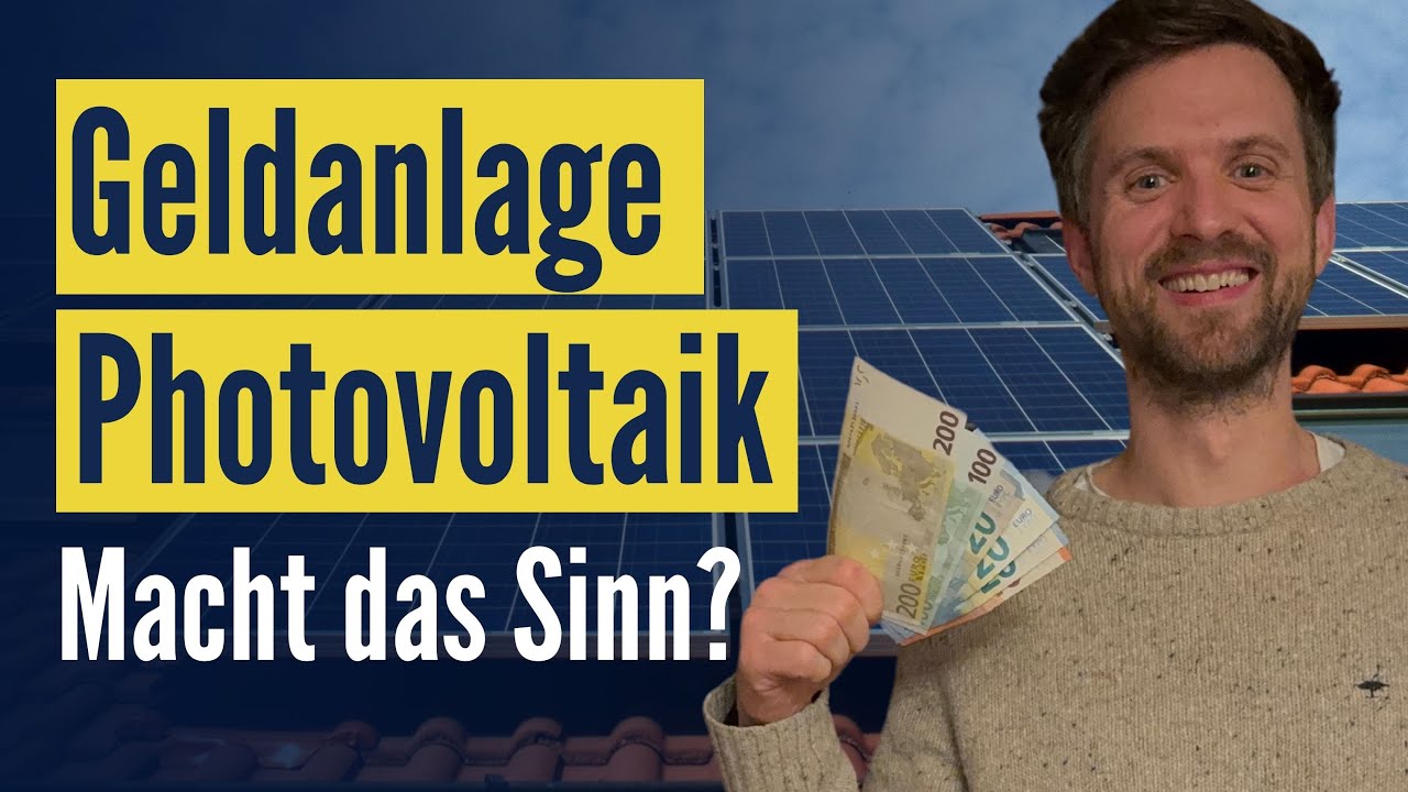 Die Photovoltaik-Anlage ein teures Hobby? – Solltest du dein Geld lieber anders anlegen? – auf YouTube ansehen