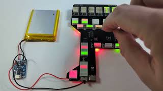 Replica Handlink Calculator Text and LEDs demo