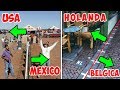 8 FRONTEIRAS INCRÍVEIS ENTRE DIFERENTES PAÍSES AO REDOR DO MUNDO