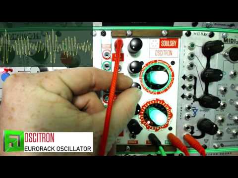 Soulsby Oscitron 8 bit eurorack modular synth vco demo part 1