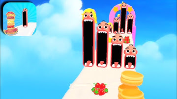 PANCAKE RUN 🥞🥘😋 All Levels Gameplay Walkthrough Android,iOS New Level 12-15