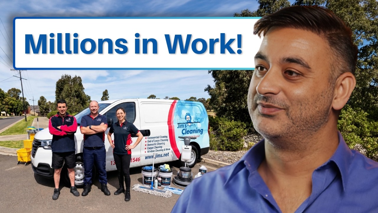 Jim’s Cleaning CEO Explains Franchise Success (Leads, Systems & Growth)