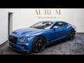 [2021] BENTLEY CONTINENTAL GT V8 COUPE NEPTUNE BLUE MULLINER Walkaround by AURUM International [4K]