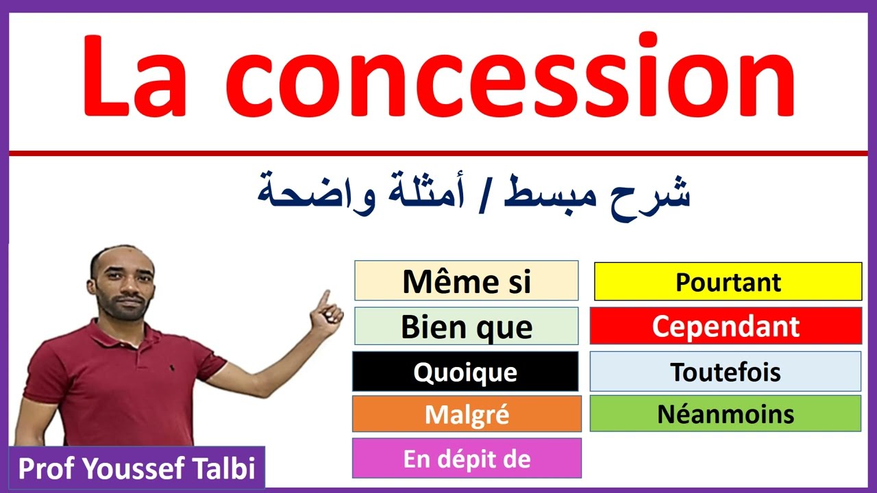 Exprimer la concession