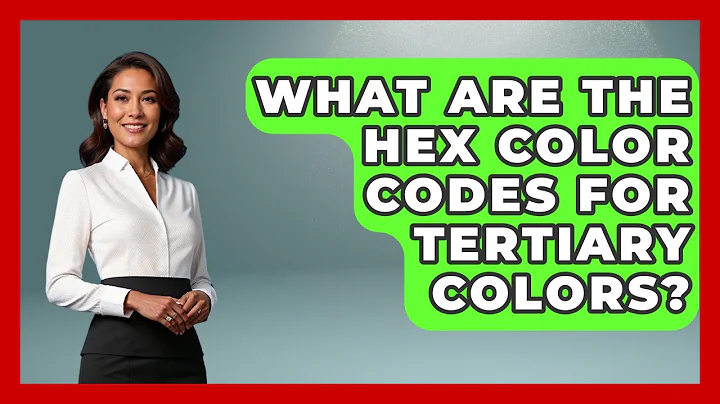 What Are The Hex Color Codes For Tertiary Colors? - Graphic Design Nerd