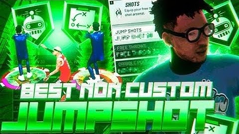*NEW* BEST NON CUSTOM JUMPSHOT in NBA2K20 THE BEST JUMPSHOT FOR ANY BUILD! WORKS WITH ANY QUCKDRAW