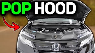 Where Is The Hood Release On A Honda CRV? (2014/2013/2011/2015)