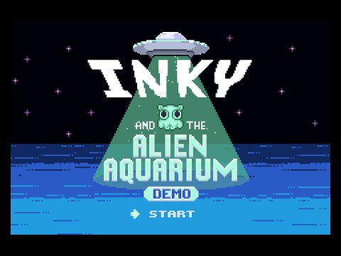 Demo Walkthrough: Inky and they Alien Aquarium, A New Puzzle Adventure Game for the Game Boy Advance