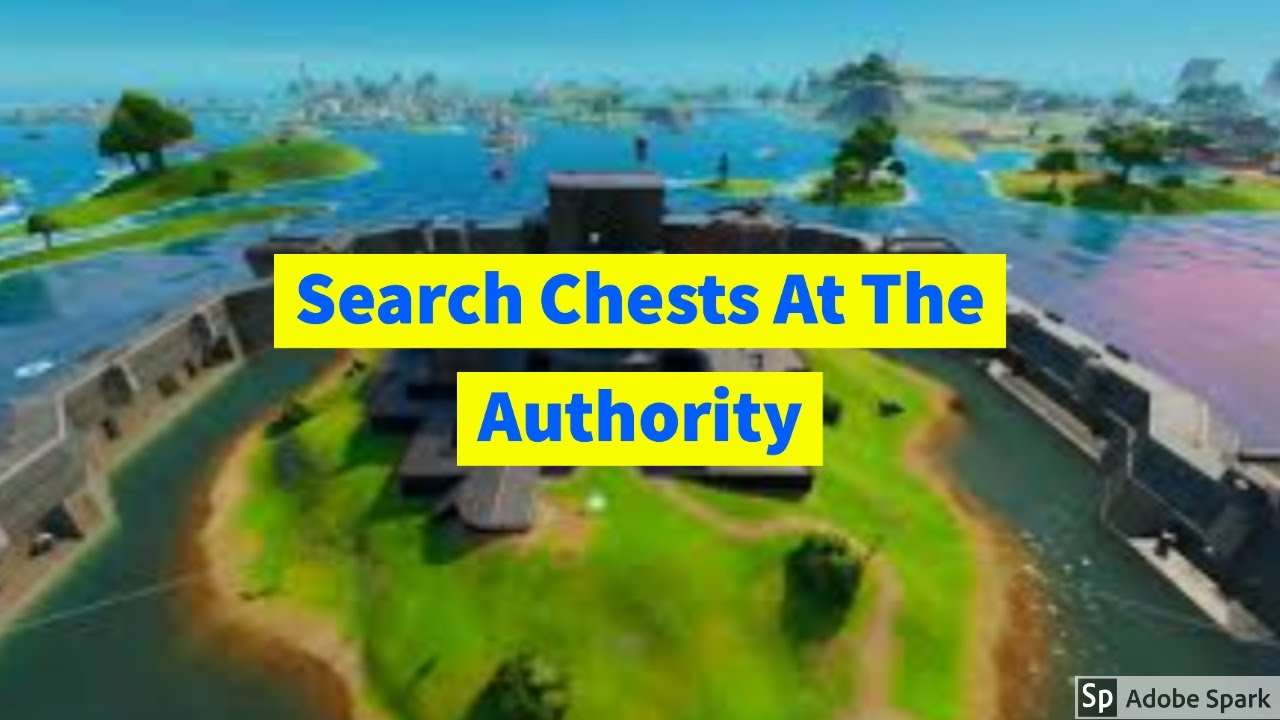 Search Chests At The Authority (Fortnite Week 10 Challenge Guide)