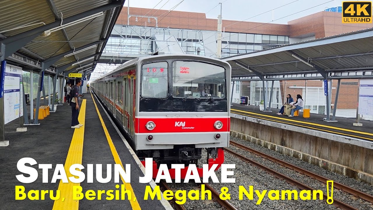 🆕STASIUN JATAKE Tangerang❗Stasiun terbaru di Jalur Greenline Commuterline Tanah Abang Rangkasbitung❗