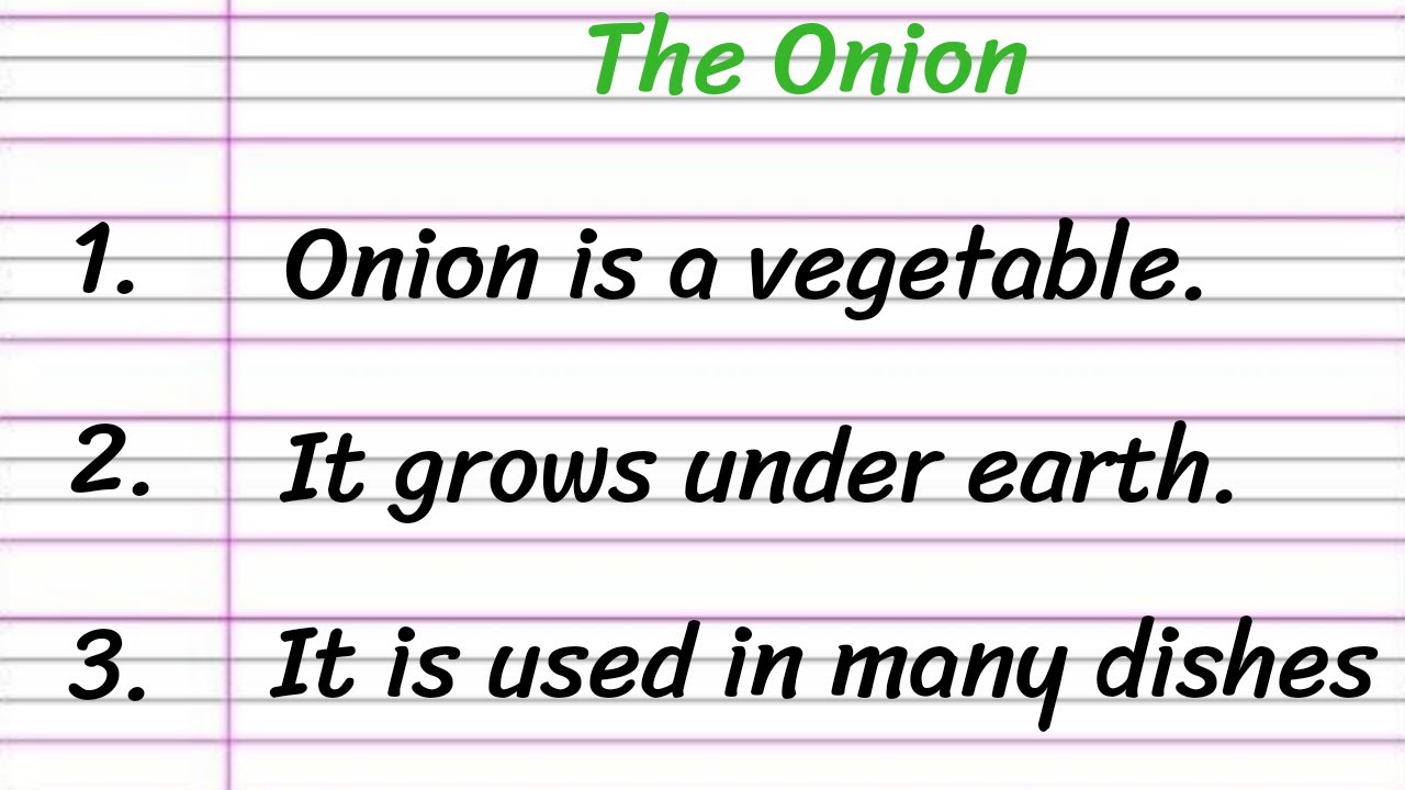 the onion ap english essay