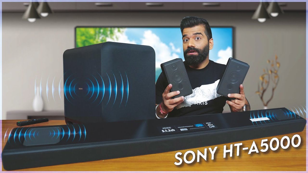The Ultimate Home Theatre Experience - Sony HT-A5000 Soundbar  Unboxing🔥🔥🔥 