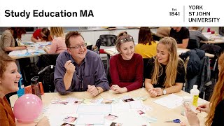 Study Education MA at York St John University