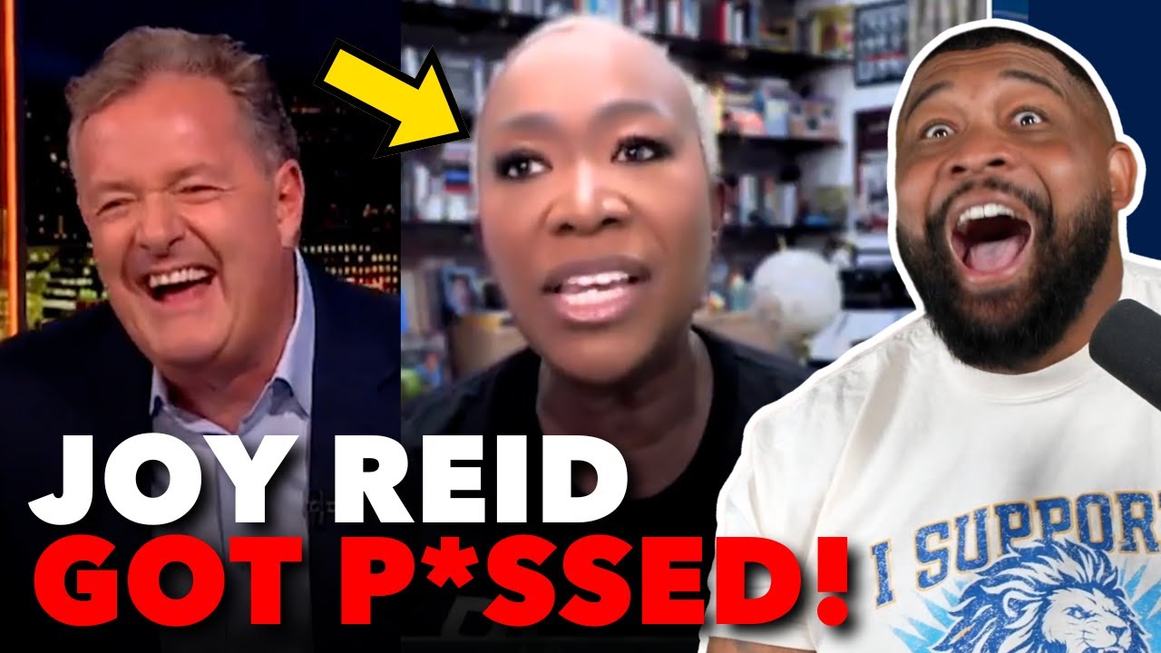 Joy Reid CRASHES OUT On Piers Morgan After HE EXPOSED HER Hypocrisy TOWARDS Trump and RACE Issues