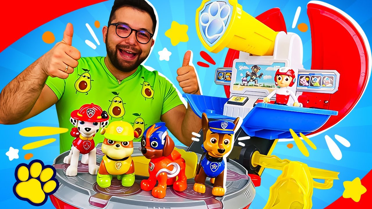 Paw Patrol Kulesi! Zuma ve Rubble yardıma koşuyor! İbrahim Abi ile çocuk videoları