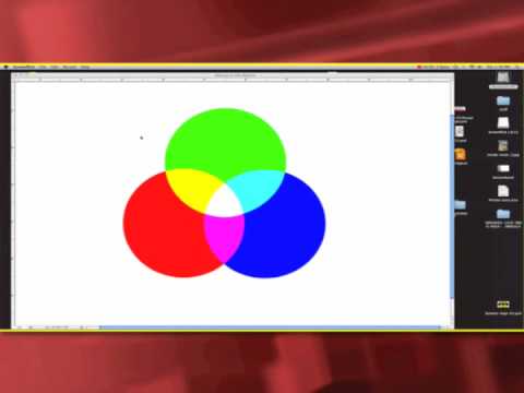 สาธิตตัวอย่างการใช้เครื่องมือปรับค่าสี CMYK And RGB Color Modes? 