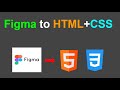 Convert Figma to HTML Codes Free | Figma Tasarımını Ücretsiz Şekilde HTML Koduna Çevirmek (Sesli)