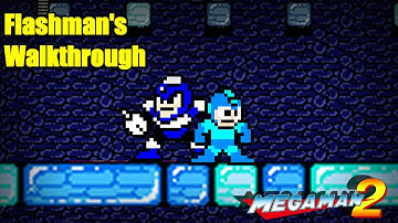 Megaman 2 Flashman walkthrough
