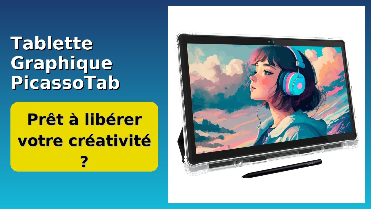 AVIS (2025) : Tablette Graphique PicassoTab X14. DÉTAILS ESSENTIELS