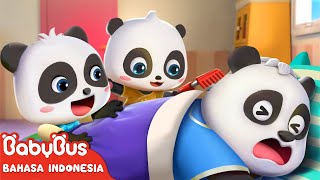 🤫Jangan Bangun Tantangan Ayah😴 | Bayi Panda yang Lucu | Lagu Anak-anak | BabyBus Bahasa Indonesia