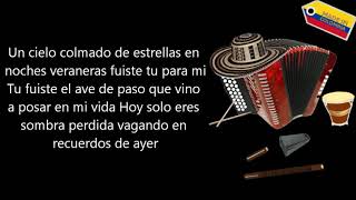Sombra perdida Binomio De Oro Letra