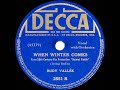 1939 Rudy Vallee - When Winter Comes (Berlin)