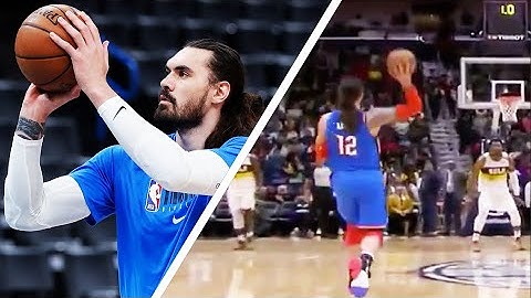 Steven Adams Making 3s Compilation