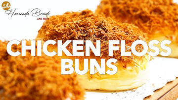 Easy Chicken Floss Buns | BreadTalk Style | Pinoy