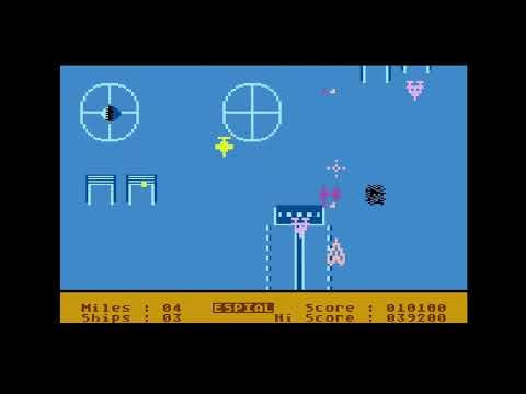 Atari 8-bit:- Espial