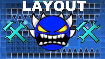 [Geometry Dash 2.1] Archetype by Gameberg(me) Layout preview [Extreme Demon/Auto]
