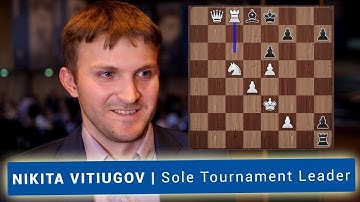 Nikita Vitiugov | Sole Tournament Leader | GRENKE Chess Classic 2018