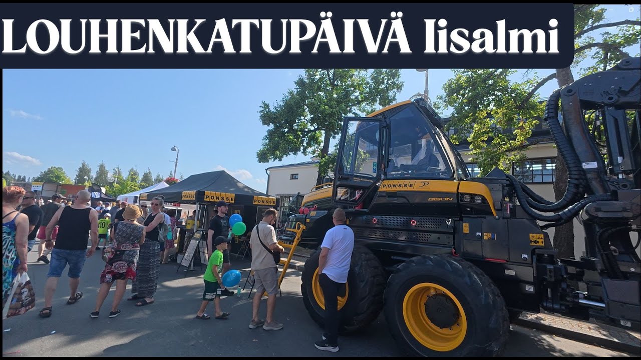 Louhenkatupäivä Iisalmessa 2.8.2025