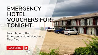 How To Get Emergency Hotel Vouchers For Tonight Near Me